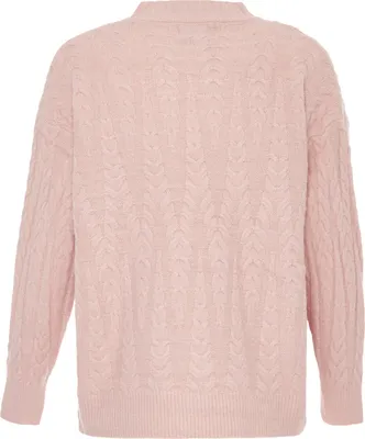 Image de Cardigan NALLY pour femme - pêche, M