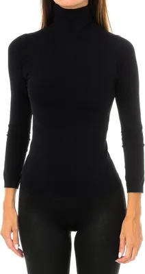 Immagine prodotto di Intimidea Nevada - T-shirt a maniche lunghe con colletto e tessuto elasticizzato 210277 Donna