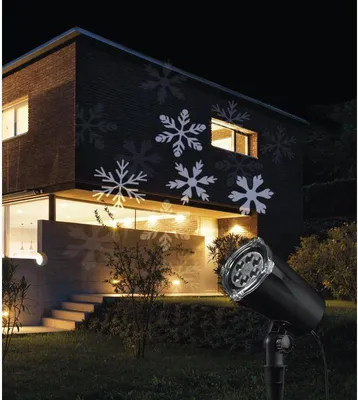 Produktbild von Weihnachts LED Laser licht Projektor Haus Deko Weihnachten Flocken Beleuchtung