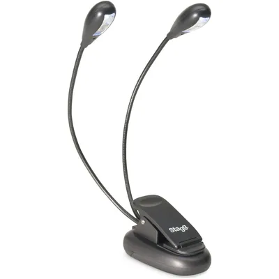 Produktbild von Stagg MUS-LED 4 LED- Notenpultleuchte Clip-on 4 Lichter