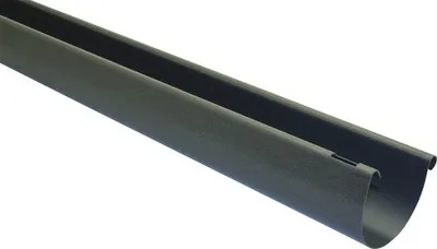 Produktbild von Marley Dachrinne Kunststoff halbrund Anthrazit metallic DB703 RG 100 mm L = 2000 mm