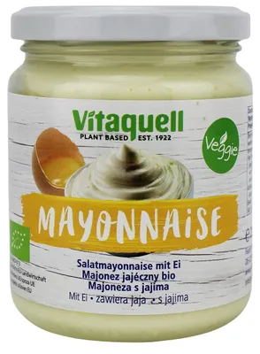 MAJONEZ JAJECZNY BIO 250 ml - VITAQUELL