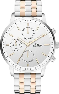 Produktbild von s.Oliver Damen Uhr Armbanduhr Edelstahl SO-4323-MM