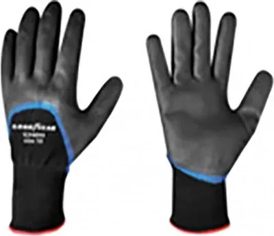 Produktbild von Goodyear Elasthan und Nitrilschaum Handschuhe Größe 10 Schwarz, Arbeitshandschuhe