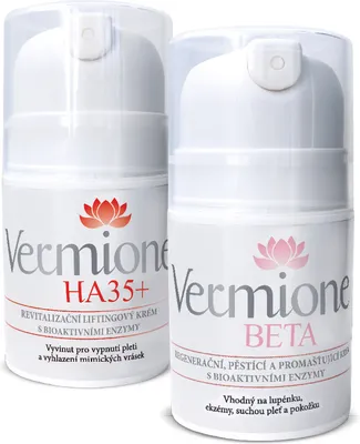 Obrázek produktu pro Vermione - PROMAŠŤUJÍCÍ BALÍČEK PÉČE O SUCHOU PLEŤ S PRVNÍMI ZNÁMKAMI STÁRNUTÍ PLETI