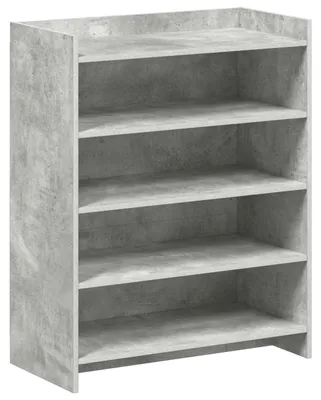 Productafbeelding van vidaXL Schoenenkast, betonkleur, 73,5 x 36 x 92 cm, houtvezel