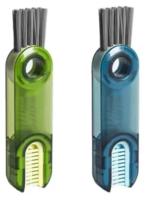 Image de Kit de brosses de nettoyage 3-en-1, comprenant 2 brosses de cuisine