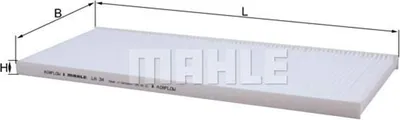 Produktbild von Mahle Innenraumfilter für Alfa Romeo Fiat Lancia