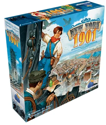 Produktbild von HUCH! NEW YORK 1901, Brettspiel, Puzzle, 8 Jahr(e), Reiseedition, 30 min, Familienspiel