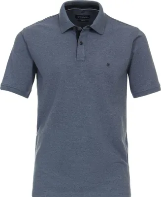 Produktbild von CASAMODA Herren Poloshirt Kurzarm Regular Stretch Piqué Blau S