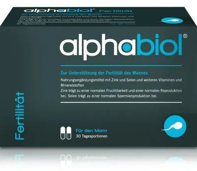 Produktbild von Alphabiol Fertilität für den Mann Kapseln 60 St
