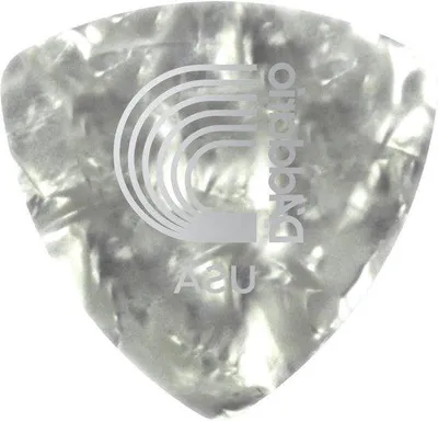 Produktbild von Gitarren-Sets aus Celluloid 100er Pack, mittelbreit, weiß