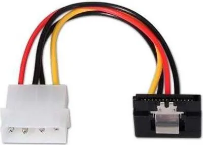 Zdjęcie produktu dla AISENS A131-0163, 0,16 m, Molex (4-pin), SATA 15-pin, Męska, Męska, Prosty