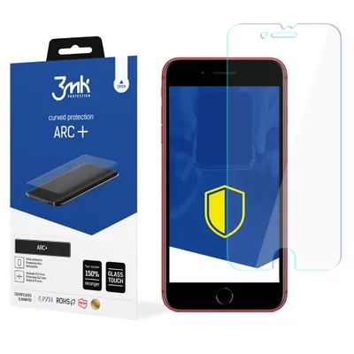 Produktbild von 3mk Display Schutzfolie ARC+ für Apple iPhone 8 Plus 0,17mm Self-Heal
