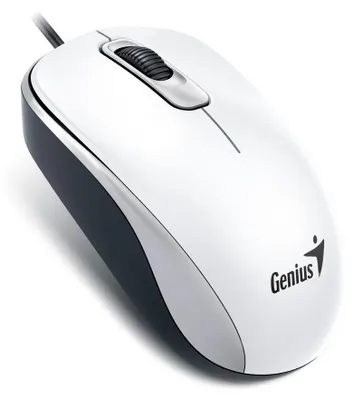 Obrázok produktu pre Genius Computer Technology DX-110, Všestranný, Optický, USB Typ-A, 1000 DPI, Biela