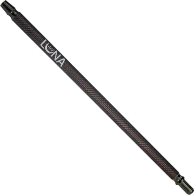 Image de Embout en carbone rouge - 40 cm de long, léger et robuste, forme ergonomique, design en carbone, mat