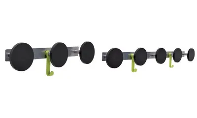 Produktbild von Alba PMS3, Drinnen, Universalhaken, Schwarz, Silber, ABS, Stahl, Schraube, 10 kg