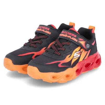 Zdjęcie produktu dla Skechers Thermo-Flash - Heat-Flux - Black / Red Synthetic Rozmiar: 27 Normal
