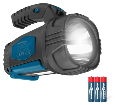 Productafbeelding van ANSMANN 1600-0441, ANSMANN LED-werklamp HS230B, zwart/blauw