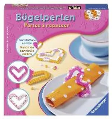 Produktbild von Bügelperlen: Serviettenherzen