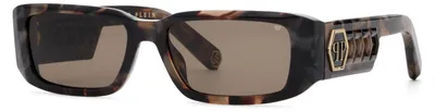 Produktbild von Philipp Plein SPP240M Avana marrone/grigio 57/17/145 Uni Sonnenbrillen