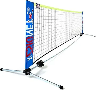 Obrázek produktu pro Multifunkční síť na badminton a tenis, jednobarevná, jedna velikost, včetně tašky na přenášení