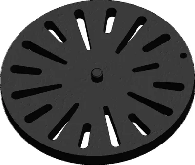Produktbild von Kaminrost / Ascherost Ø 200x15mm passend für Drooff **