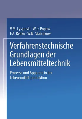 Produktbild von Verfahrenstechnische Grundlagen der Lebensmitteltechnik