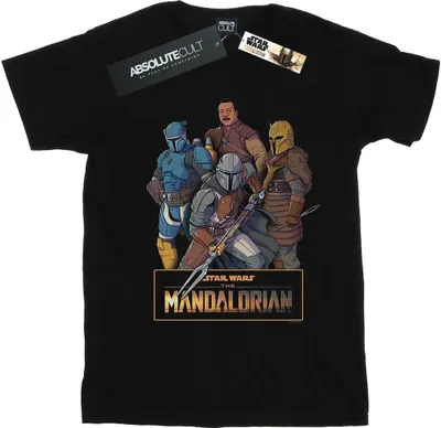 Produktbild von Star Wars - "The Mandalorian" T-Shirt für Herren BI47127 (M) (Schwarz)