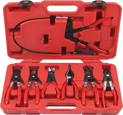 Produktbild von Spezial Zangen SATZ SET für Schlauchklemmen Schlauchschellen Schellen 7-tlg.