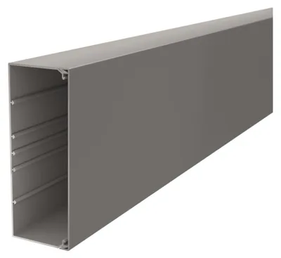 Produktbild von OBO Bettermann Wand+Deckenkanal WDK80210GR 80 x 210mm PVC 2 Stk