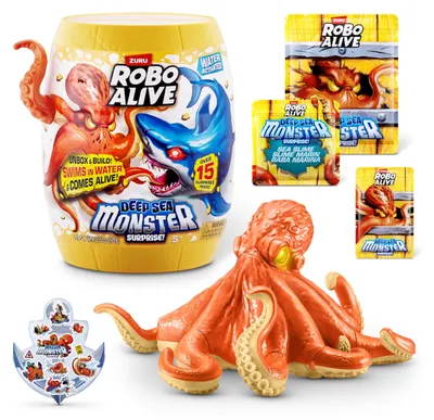 Productafbeelding van Robo Alive - Zeemonster verrassing (assortiment, één figuur)