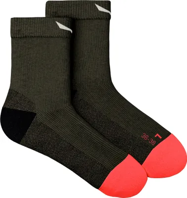 Produktbild von Mountain Trainer Merino Kurze Socken Damen (Wandersocken) - Salewa, Farbe:7950-BUNGEE CORD, Größe:42-44