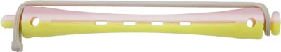 Produktbild von Comair Dauerwellenwickler lang gelb-rosa 8mm gelb-rosa 12 Stk