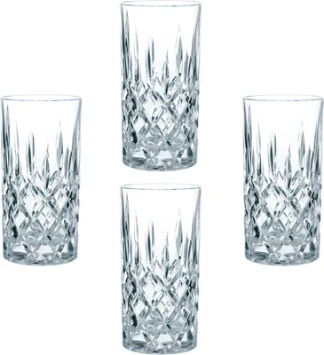 Obrázek produktu pro Nachtmann Noblesse, Průhledná, Sklo, 4 kusů, Kulatý, Noblesse, 375 ml