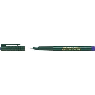 Zdjęcie produktu dla FABER-CASTELL Faserschr. Finepen 1511 0,4 mm blau 10Stk.