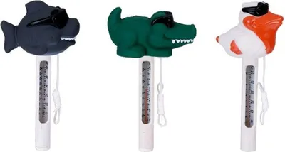 Obrázek produktu pro Teploměr plovoucí s plovákem - veselý žralok
