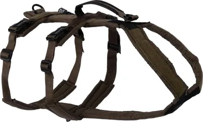 Produktbild von Non-stop dogwear Hundegeschirr Line Harness Long WD oliv, Größe: 6