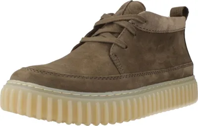 Produktbild von CLARKS Schnürstiefelette Torhill Lace High mit gerippter Laufsohle 1234 Khaki 45