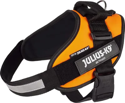 Obrázok produktu pre Julius-K9 IDC Power postroj UV neonovo oranžový, veľkosť: M/0