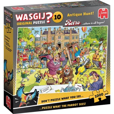 Image de Wasgij Retro Original 10 - Chasse aux antiquités - Puzzle 1000 pièces