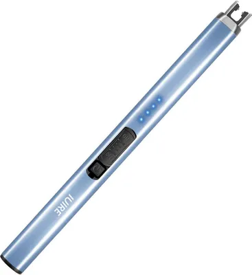 Produktbild von Wiederaufladbares Lichtbogenfeuerzeug mit doppeltem Sicherheitsschalter - Blau