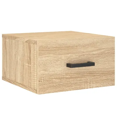 Zdjęcie produktu dla vidaXL Ścienna szafka nocna dąb sonoma 35x35x20 cm