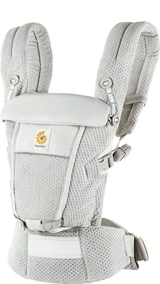 A baby carrier is shown against a white background.