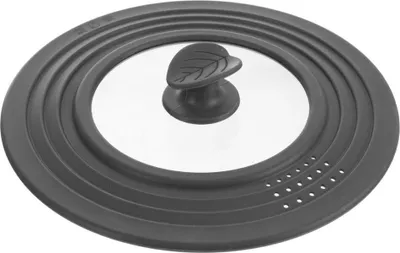 Produktbild von ORION Glas/Silikon 3-in-1 Deckel 27 cm für Durchmesser 20/22/24 cm