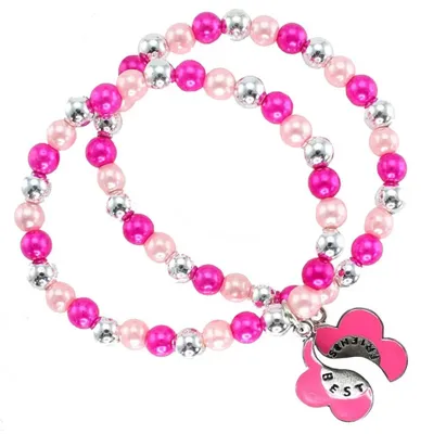 Produktbild von Beste-Freundinnen-Armband, Kinderarmband im 2er Set