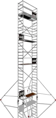 Image de ALTEC AluKlik 2.0 1000 | AH 10 m | Largeur 0,7 m | Echafaudage roulant | Echafaudage pliant
