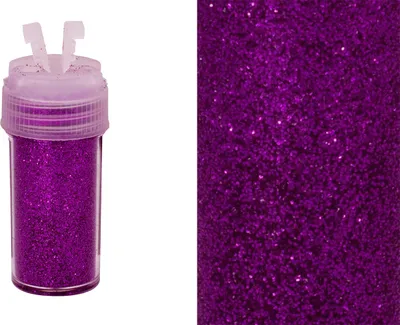 Produktbild von Glitzerpulver 10g in Dose mit Streudeckel, Farbauswahl:lila / purpur 465