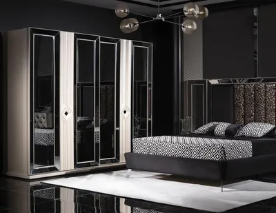 Immagine prodotto di Armadio moderno Armadio in legno Camera da letto Design Bianco