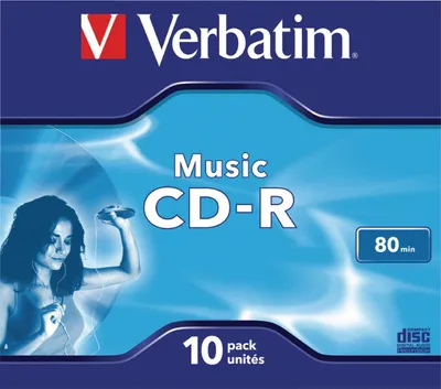 Produktbild von Verbatim Music CD-R, Schmuckkasten